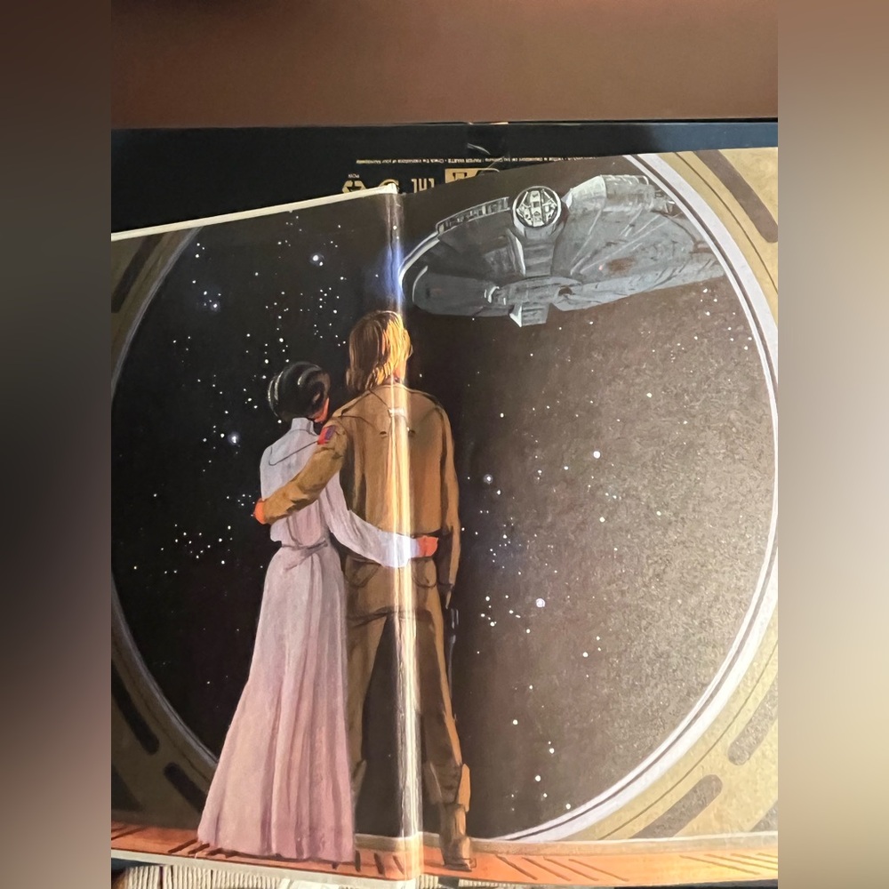 Star Wars Trilogy Hardcover Book 🛸🛸🛸🛸🛸🛸🛸🛸🛸🛸🛸🛸🛸🛸🛸🛸🛸🛸🛸🛸 - Picture 5 of 11